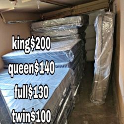 mattress and box springs 