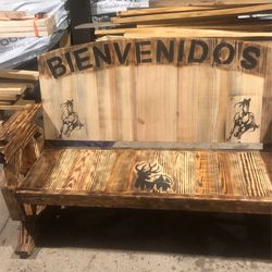 Bancas Rústicas Personalizadas 