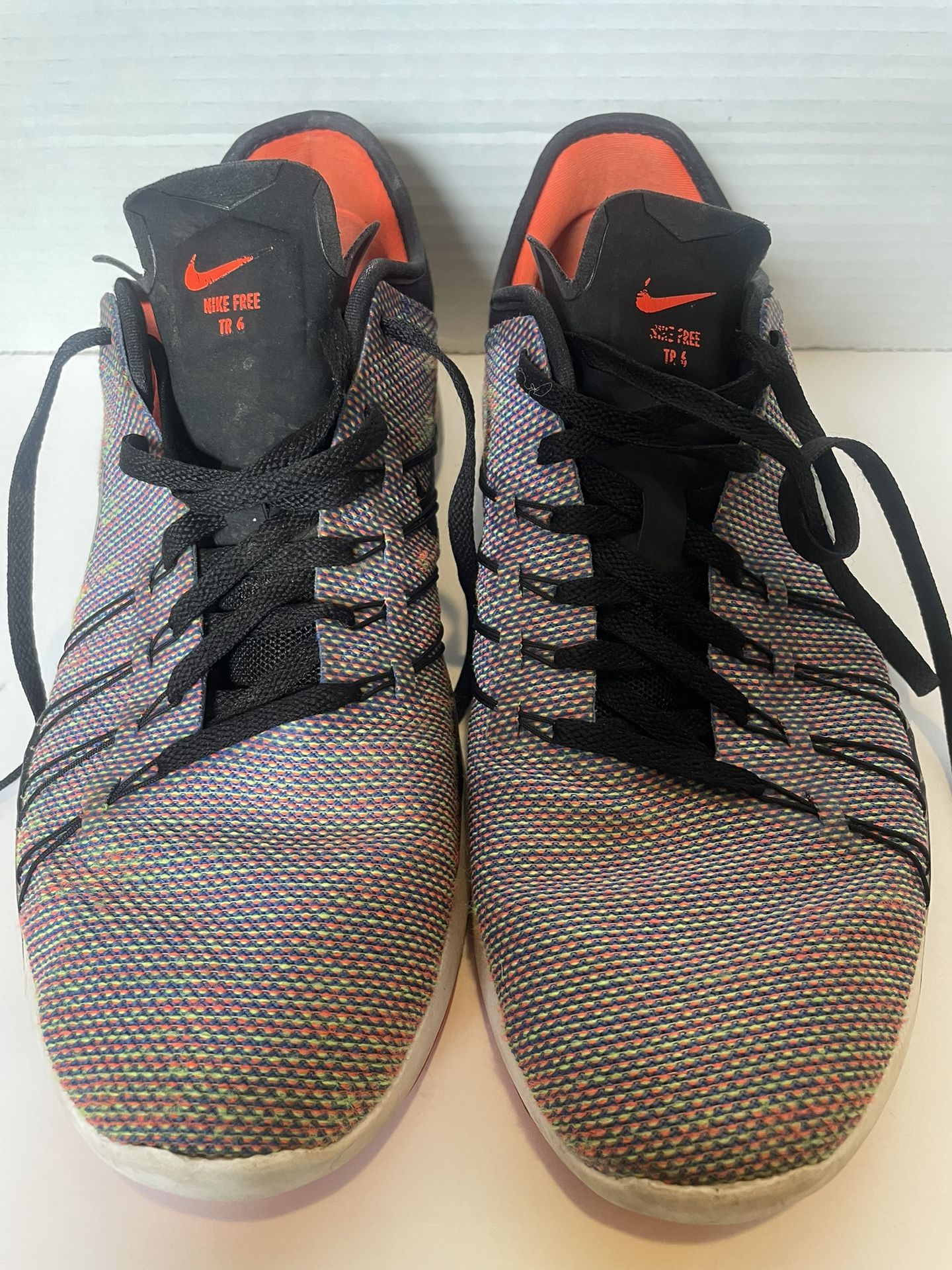 Nike TR Women’s Black Rainbow Running Shoes 9.5