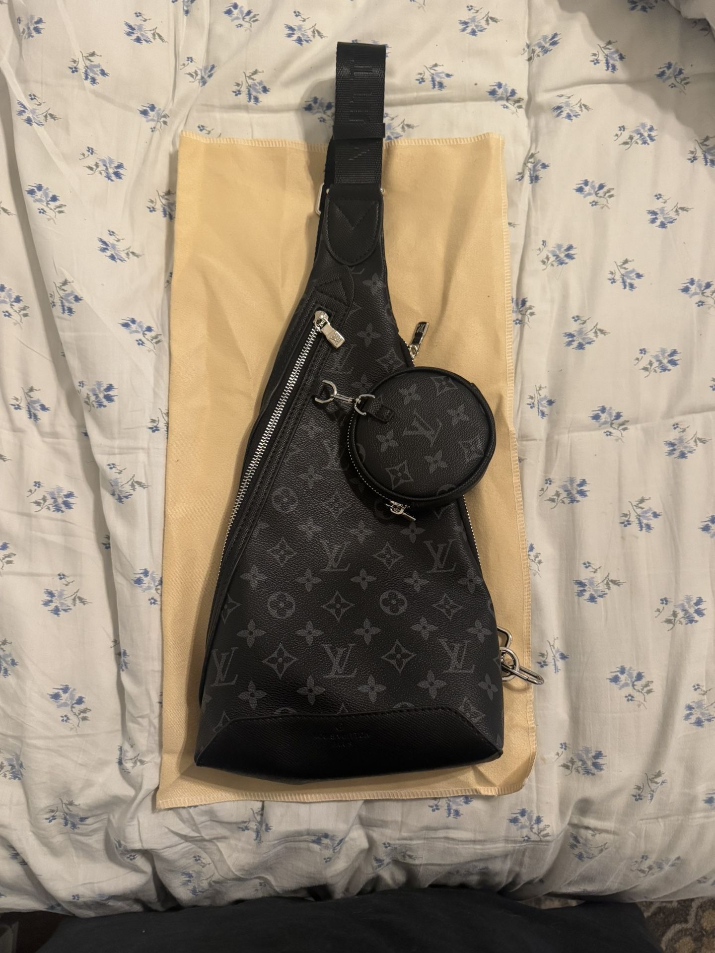 High End Sling Bag - Monogram Pattern NEW