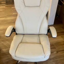  TWO New Off White Office Chairs 