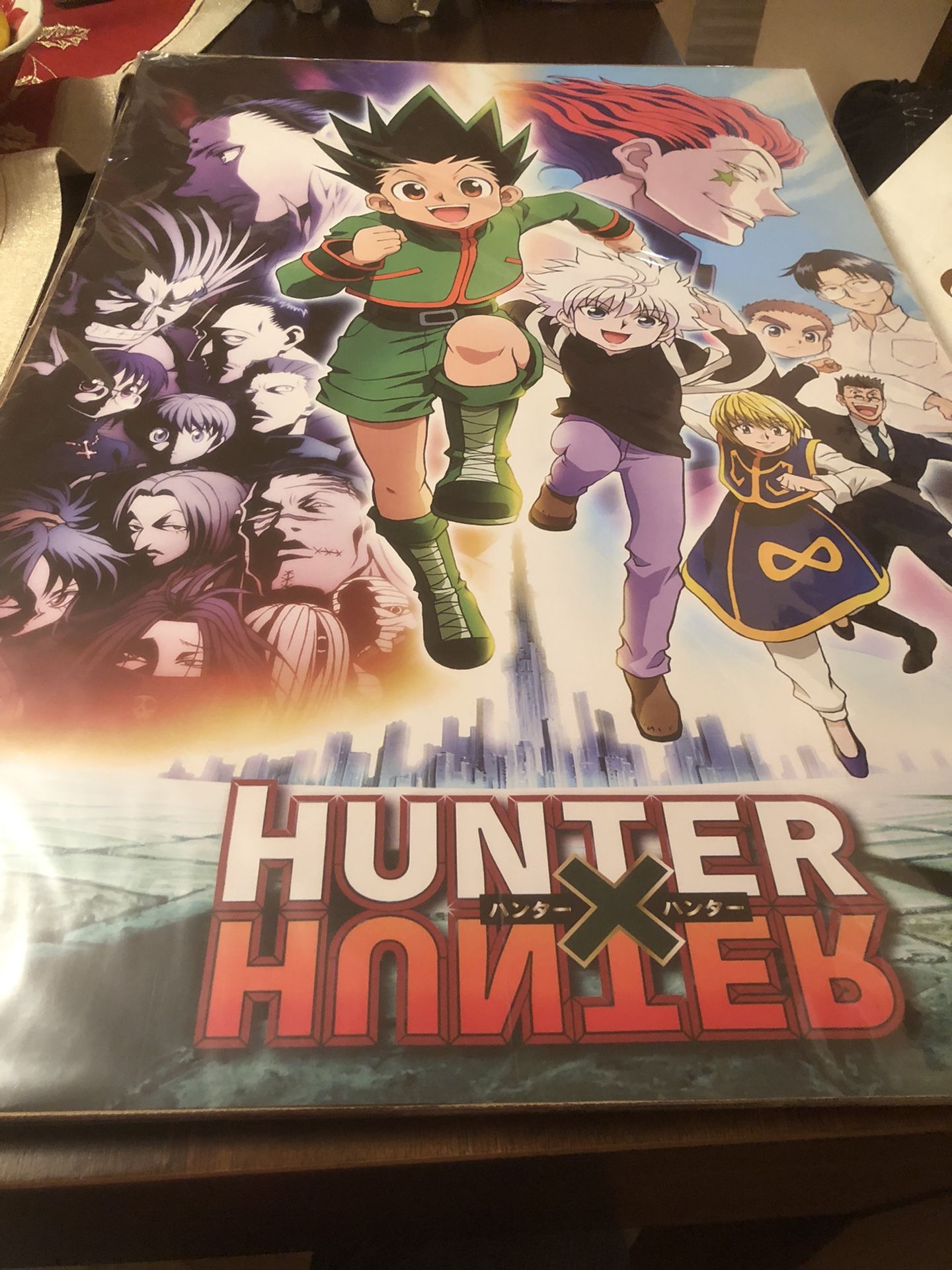 Hunter X Hunter - Manga / Anime TV Show Poster (Key Art / Running)