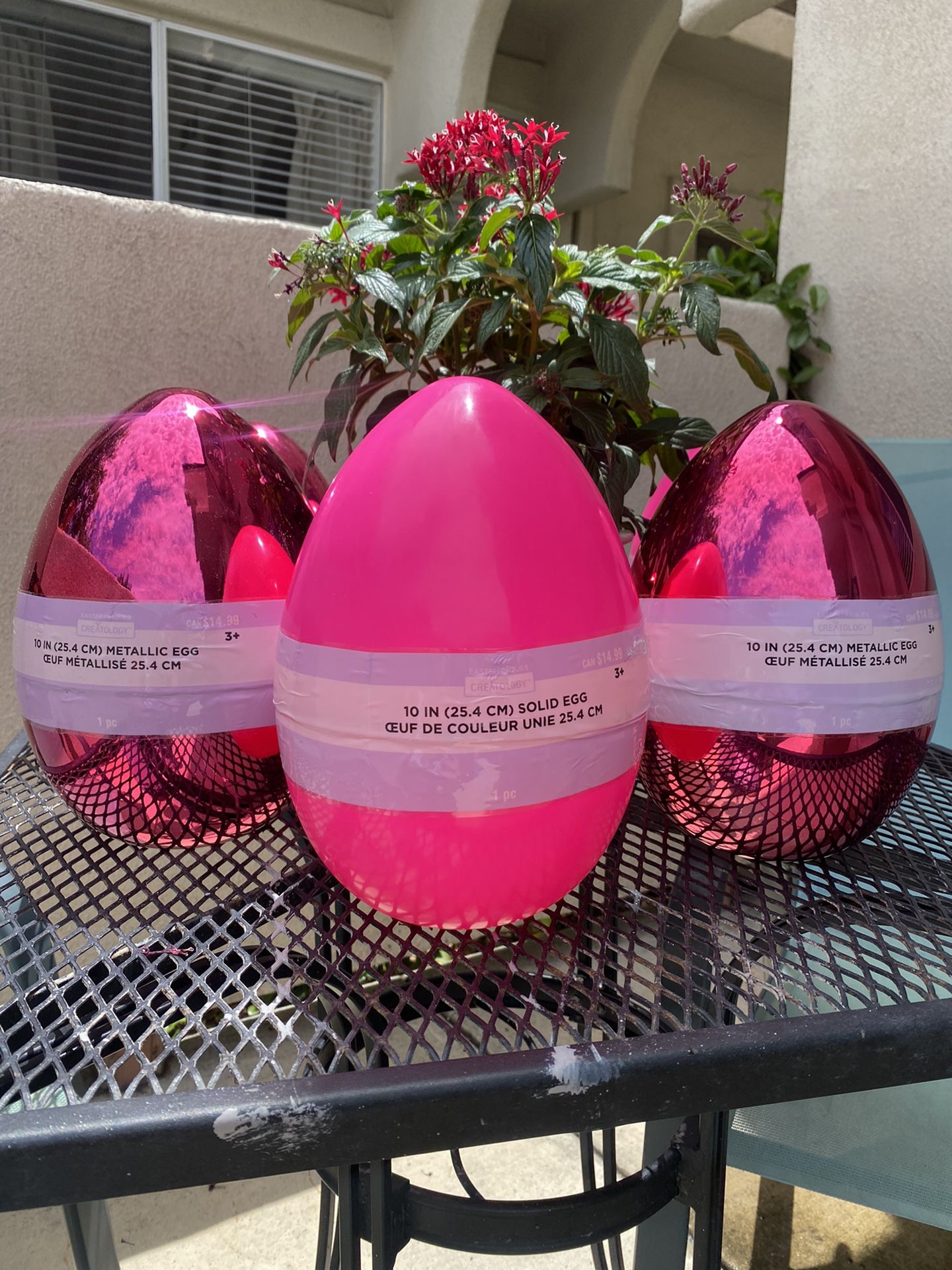 Large Plastic Eggs For Crafts/DIY Or Next Easter 