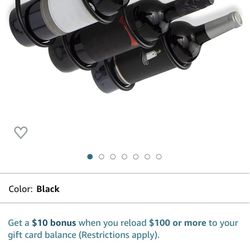 Wine Bottle & Glass Hanging Racks