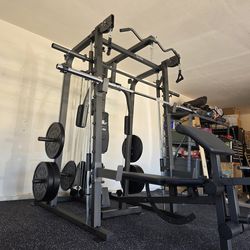 Smith Machine 2001 | Multi-Use Adj Bench | Gym Equipment | Fitness | Squat Rack | Excercise |🔴WEIGHTS AND BARBELL SOLD SEPARATELY 🔴 FREE DELIVERY 🚚