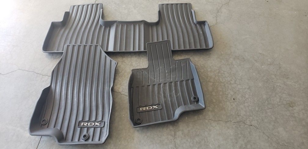Acura All Weather Rubber Floor Mats
