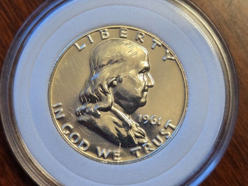 1961, 1962, & 1963 Proof Franklins