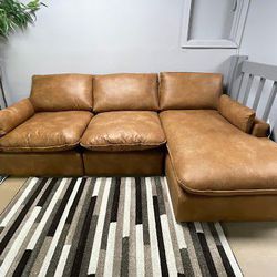 Couch Brand New  Caramel Modular Sectional Sofa 