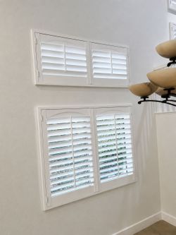 Hardwood Plantation Shutters, Custom Made, Window Coverings, Installed - 909-681-7003