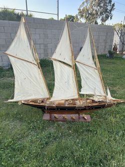 Big 5 Feet Wooden Handmade Ship