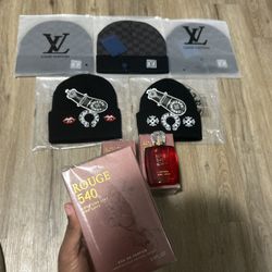 LV & Chrome beanies + Baccarat Rouge 540
