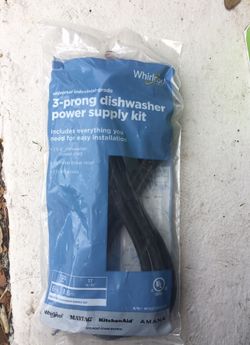 3-prong dishwasher power supply kit