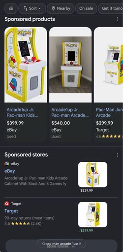 Pac-Man Jr Arcade