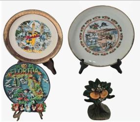 Vintage Florida Souvenir Collection - 4 Piece Lot