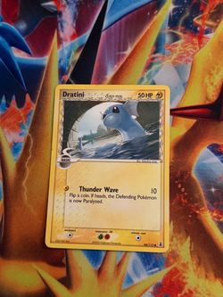 Pokemon Dratini Ex Delta Species card 2005