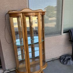 curio cabinet 