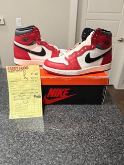Nike Air Jordan 1 Retro High OG Lost And Found Size 5.5M *Worn Once*