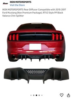 Mustang Rear Diffuser