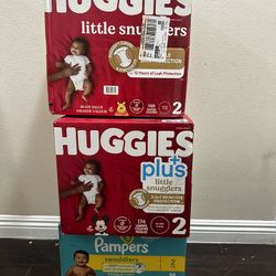 Pampers (size 2)