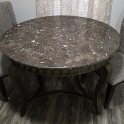Round Marble Table