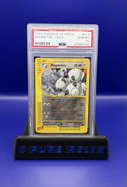 Pokemon Skyridge 2003 Magneton Holo #H19 - PSA 10 - Offers