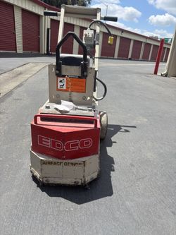 EDCO downcut walk behind cutter