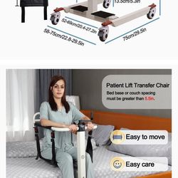 Patient-Lift Assist Chair