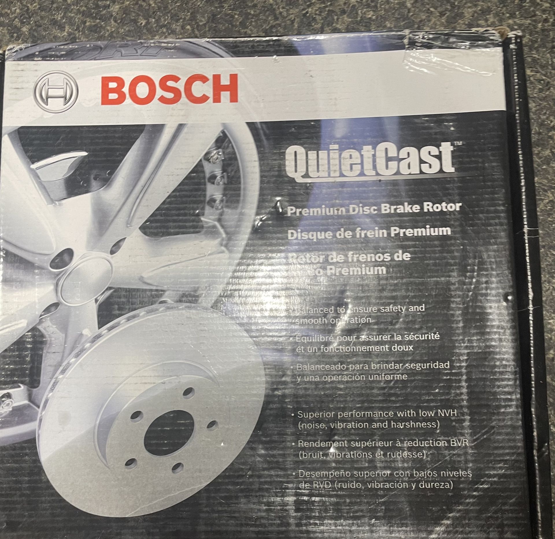 Bosch Quietcast Rotors Front Wheels