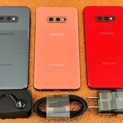 Samsung Galaxy S10e (128gb) Black Red Pink UNLOCKED