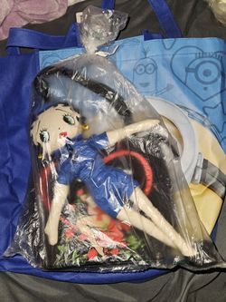 Betty Boop Purse And Police Officer Plush
