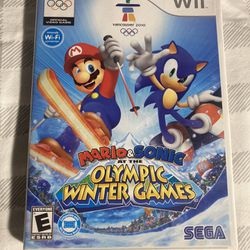 Nintendo Wii Mario & Sonic At The Olympic Winter Games