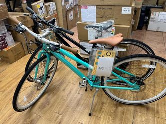 Loco Cycles City-X Hybrid Step-Thru Bicycle Black or Green NEW
