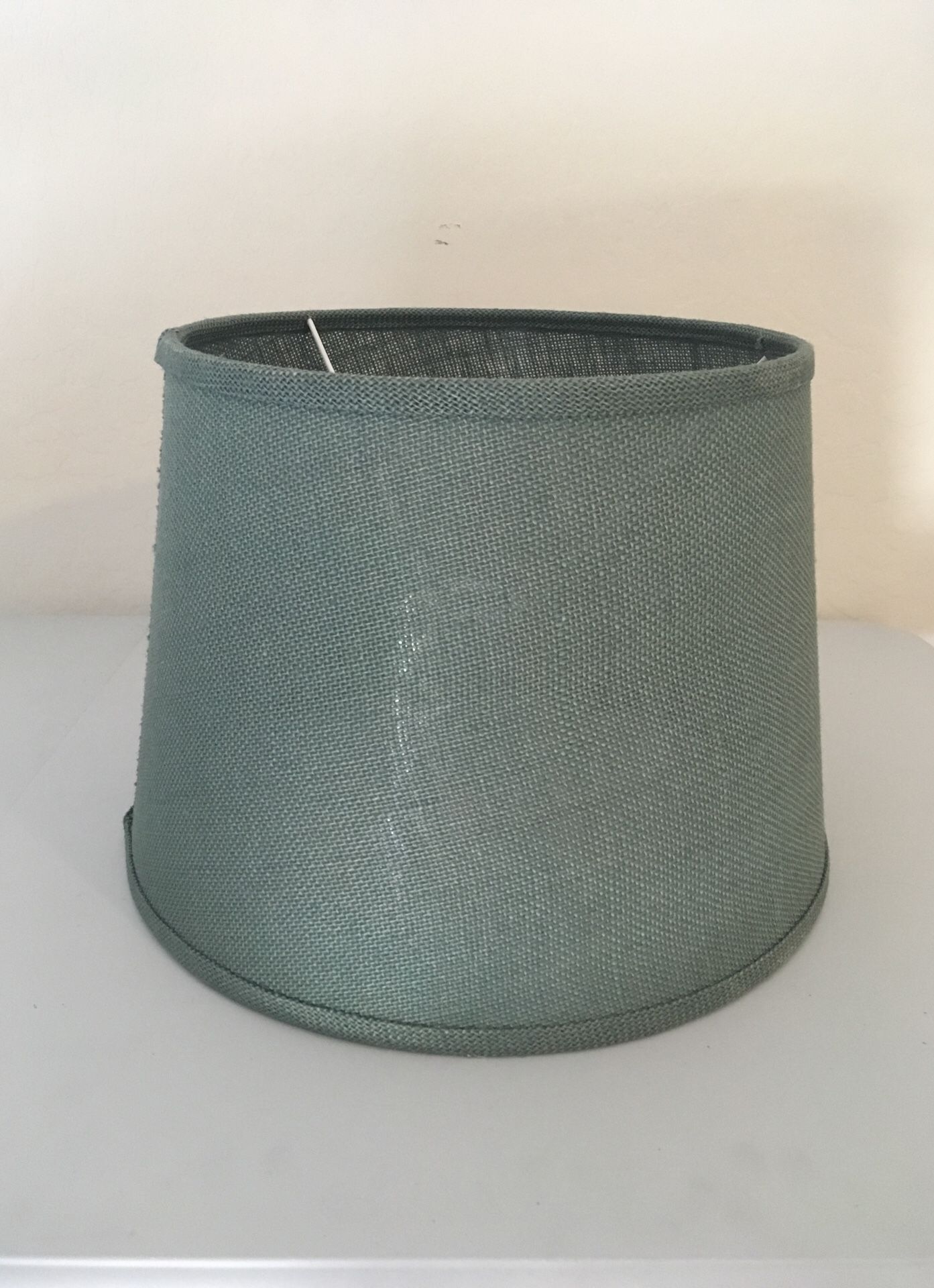 Sage green lamp shade like new