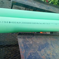 6in By 14ft Srd 35green Sewer Pipe