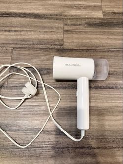 Beautural Handheld Garment Steamer for Clothes – White
