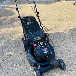 One Pull Start Self Propelled 190cc Heavy Duty Lawnmower 