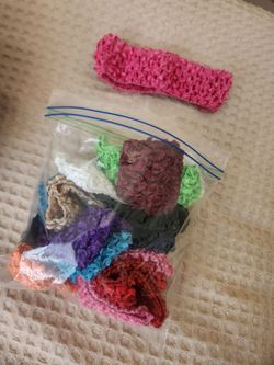 Lot of 12 Infant Stretch Headbands NEW!!