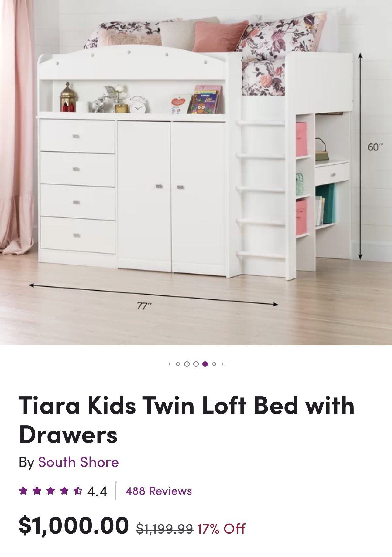 Tiara Loft Bed