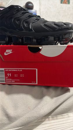 Nike Air VaporMax Plus, Black size 11 Men