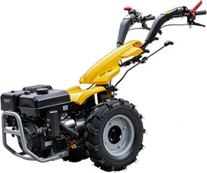 Walk Behind Tractor, 420cc 13.5HP Gas Powered Two Wheel Tractors, All Gear Drive, Easily Adjusted Handlebars w/ 180º Rotation, 3F/2R