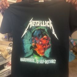 Matalica And Iron Maiden Tour Tee -shirts