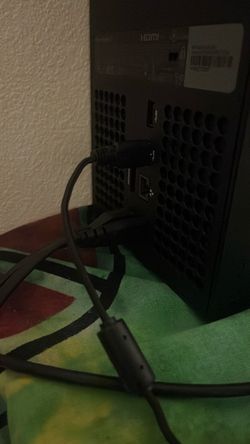 Used Xbox Series X Console controller mic mortal kombat 11 ultimate and wires