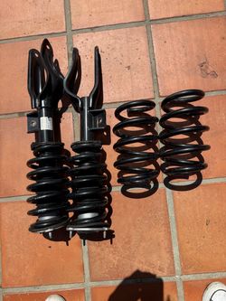 2021 - 2024  Tesla Model Y Front and rear suspension lowering kit.