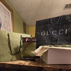 GUCCI EMTY GIFT BAGS