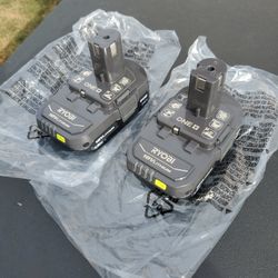 Ryobi 18V LITHIUM-ION Batteries