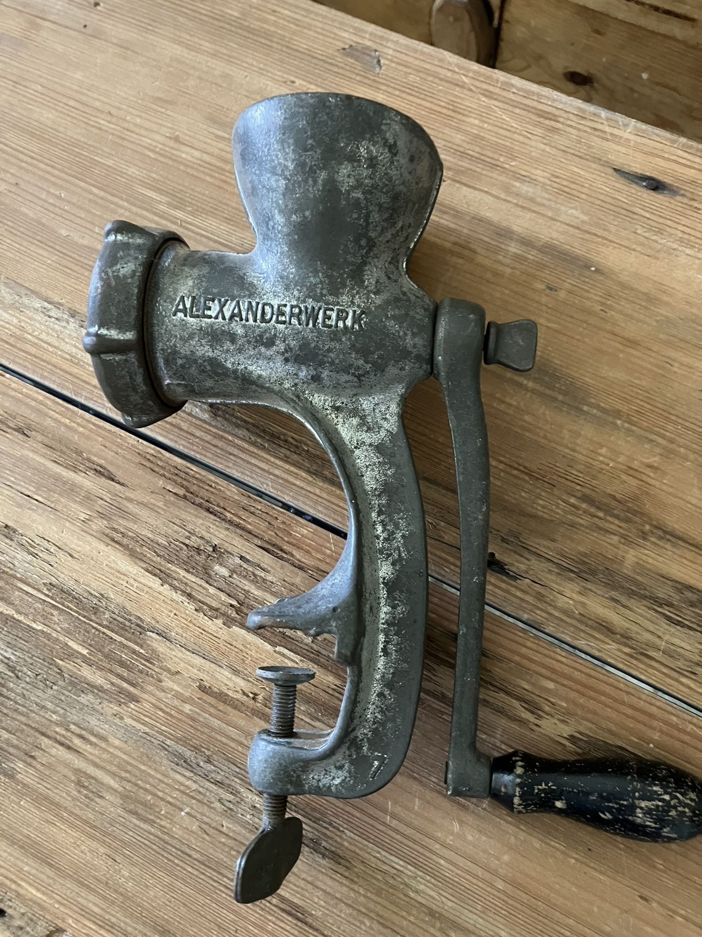 Vintage Alexanderwerk Meat Grinder #7 Germany•Please See Photos & Description