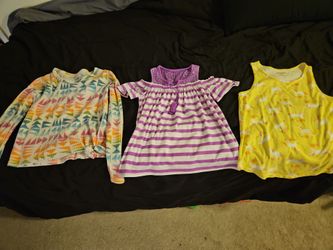 Girls shirts size L and tank top is size XL