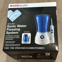 CVS Health All-In-One Sonic Water Flossing System