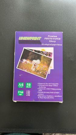 Photo glossy paper 4x6inch