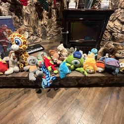 Lot of Stuffed Animals